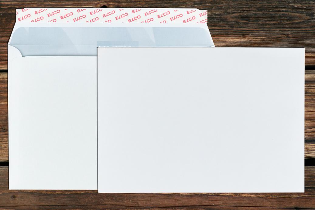 Briefhüllen B5 176x250 mm Haftklebend Hochweiß 120 g/qm